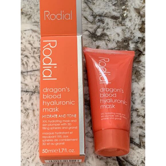 Rodial Dragon's Blood Hyaluronic Mask Hydrate Tone 1.7 Fl.Oz. / 50ml -ret $58 - Picture 3 of 4
